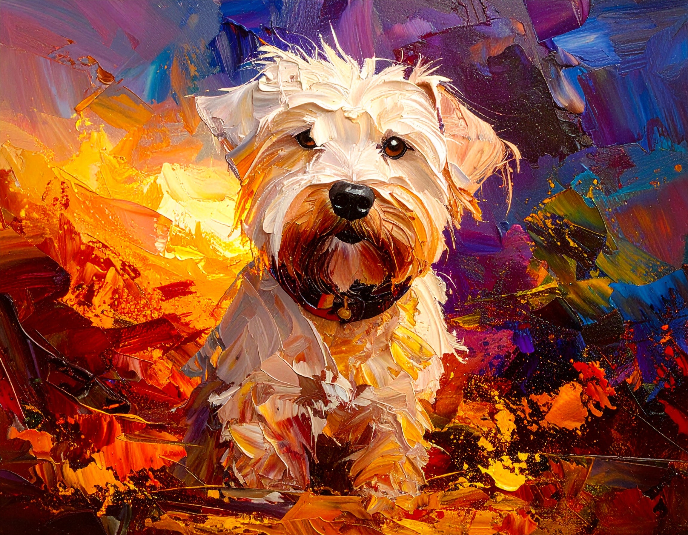 Fine Art Print - Dandie Dinmont Terrier