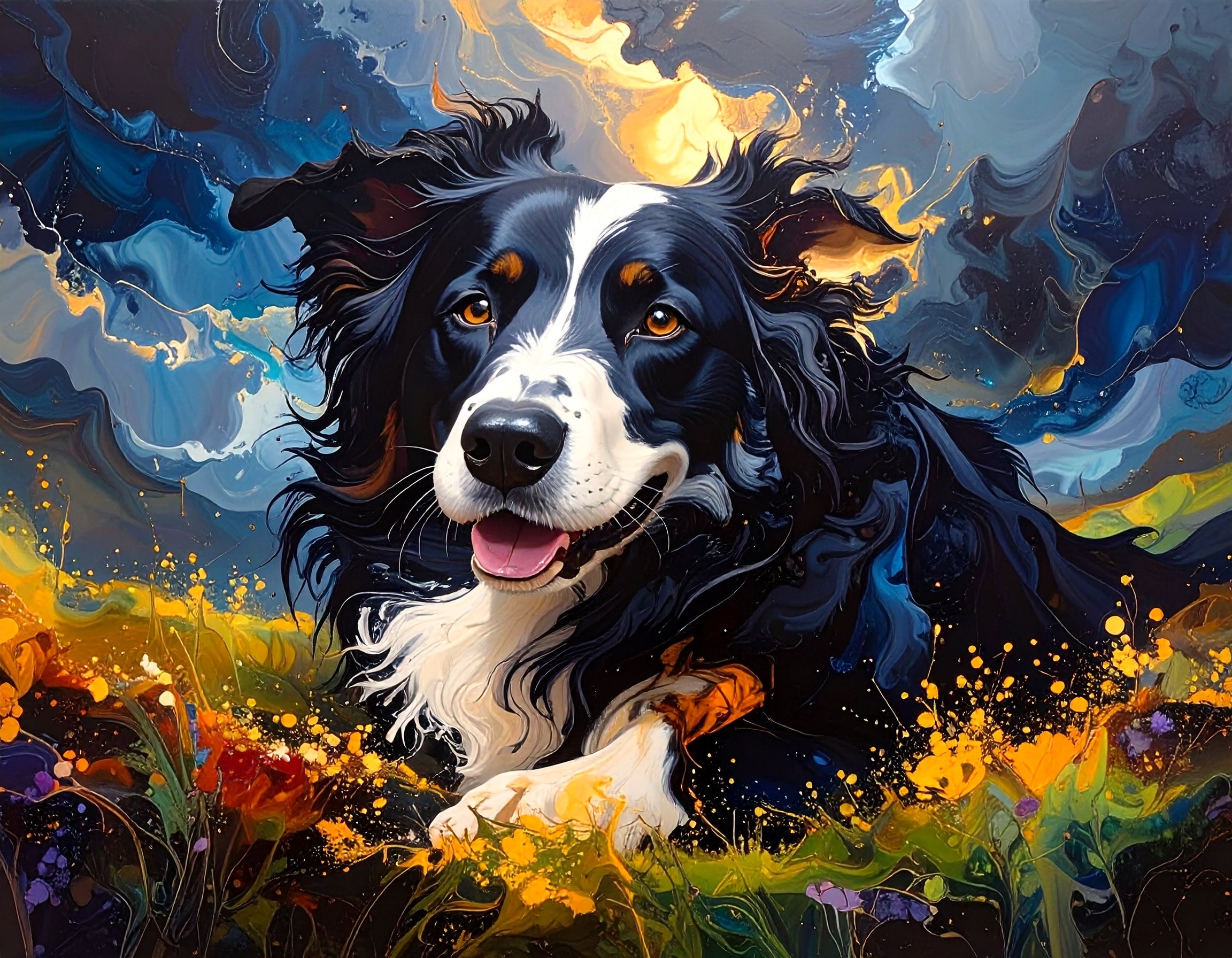 Fine Art Print - Border Collie