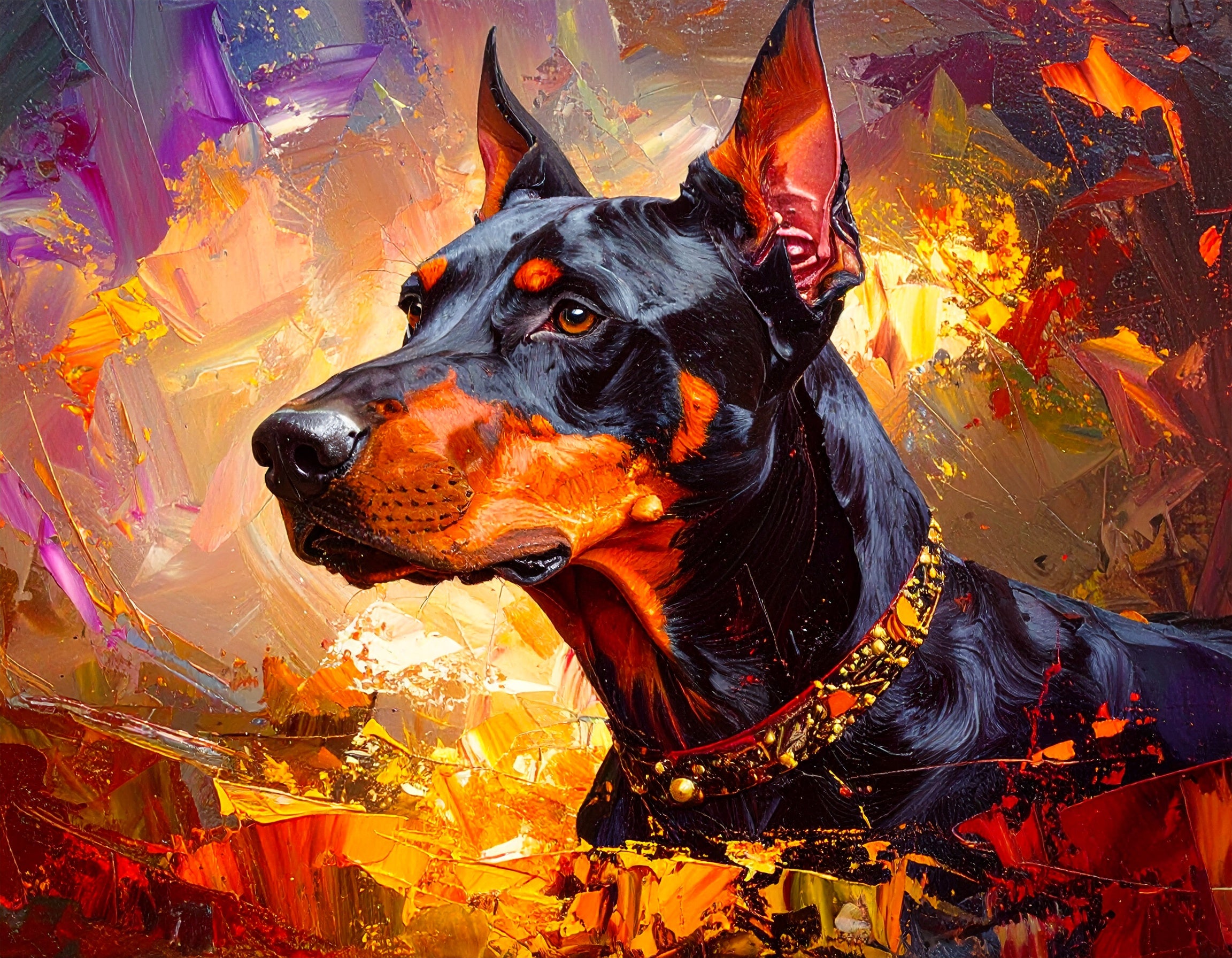 Fine Art Print - Doberman